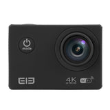 Elephone ELE Explorer 4K Action Camera - 16MP Sensor, 170 Degree View, 2 Inch Display, IP68 Case, Wi-Fi (Black)