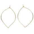 Hoops - Leaf XL - Gold