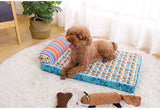 Breathable Heat Dissipation Massage Bed Mattress Sleeping Nest for Pet Dogs blue_XL