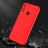 For HUAWEI P40 Lite E Mobile Phone Cover 360 Degree Full Protection Phone Case red