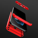 For HUAWEI P40 Lite E Mobile Phone Cover 360 Degree Full Protection Phone Case red