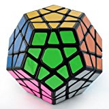 DAYAN Megaminx 12-Axis 3-Rank Dodecahedron Magic Cube with Black Base