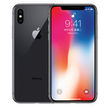 Refurbished Apple iPhone X - Black, 64GB ROM, 5.8 Inch, EU-Plug