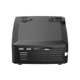 DLP Projector - FHD Support, 1000 Lumen LED, 800x480p Native Resolution, Built-In Speaker, HDMI, VGA, AV, USB