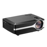 DLP Projector - FHD Support, 1000 Lumen LED, 800x480p Native Resolution, Built-In Speaker, HDMI, VGA, AV, USB