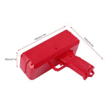 Electric Money Gun Toy Novelty Cash Shooter Adult Teen Toy Spuer Gun Banknote Tool 100 Banknotes