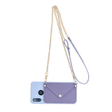 For HUAWEI P30/P30 Lite/P30 Pro Mobile Phone Cover with Pu Leather Card Holder + Hand Rope + Straddle Rope Pink