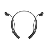 DACOM L02 Dual Drivers Bluetooth 4.1 Headphone Neckband Running Stereo CVC Noise Cancelling Wireless Earphones - Black Gray