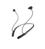 DACOM L02 Dual Drivers Bluetooth 4.1 Headphone Neckband Running Stereo CVC Noise Cancelling Wireless Earphones - Black Gray