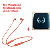 Huawei FreeLace Sport Earphone Huawei Bluetooth wireless Headset Memory Cable Metal Cavity Liquid Silicon Orange_Bluetooth 5.0