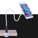 Universal 360 Flexible Table Stand Mount Lazy Holder for Phone iPad Tablets Black