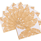 10x Elegant Laser Cut Butterfly Floral Hollow Wedding Invitations Cards Set for Wedding Engagement Bridal Shower, Purple