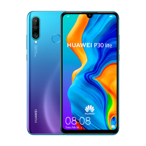 Huawei German Products Cannot Be Sold On Shelves Without Permission Mobile Phone HUAWEI P30 lite 4GB+128GB Smart Phone blue_4GB + 128GB