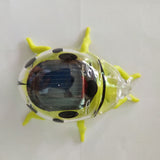 Children Solar Bionic Toy Seven Star Ladybug Mini Tricky Puzzle Toy green