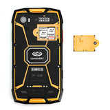 Conquest S9 Rugged Smartphone - Android OS, IP68, Octa-Core CPU, 5.5 Inch Display, 2GB RAM, OTG, NFC (Yellow)