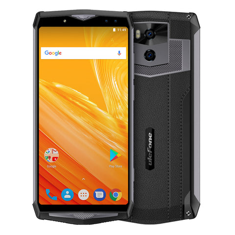 Ulefone Power 5 Android Phone - Octa-Core CPU, Android 8.1, 6GB RAM, Dual-IMEI, 13000mAh, 6-Inch FHD Display