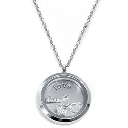 Love Floating Locket