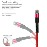 Fast USB Charging Cable Universal 3 in 1 Multi Function Cell Phone Cord Charger black