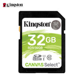 Kingston SDS Canvas Select SD Memory Card Storage Card green_32G