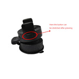 Car Mobile Phone Holder 360 Degree Mini Rotating Round Phone Holder black