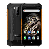 Ulefone Armor X5 MT6763 Octa core ip68 Rugged Waterproof Smartphone Android 9.0 Cell Phone 3GB 32GB NFC 4G LTE Mobile Phone Orange_Non-European