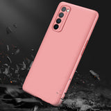 For OPPO Reno 4 /Reno 4 Pro International Edition Mobile Phone Cover 360 Degree Full Protection Phone Case Rose gold