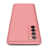 For OPPO Reno 4 /Reno 4 Pro International Edition Mobile Phone Cover 360 Degree Full Protection Phone Case Rose gold