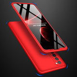 For OPPO Reno 4 /Reno 4 Pro International Edition Mobile Phone Cover 360 Degree Full Protection Phone Case red