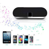 For 30pin iPhone iPod to Stereo Sounddock Bluetooth Audio Music Receiver Adapter white