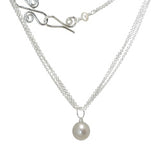 Necklace 272 - choice of stone - RoseGold