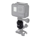 Lightweight Aluminum 360 Degree Rotation Swivel Pivot Arm Tripod Mount for DJI Osmo Action black