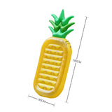 Lumiparty Inflatable Lake River Water Float Giant Tropical Pineapple Raft Lounge Water Chair for Swimming Pool