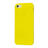 For iPhone 5/5S/SE/6/6S/6 Plus/6S Plus/7/8/7 Plus/8 Plus Cellphone Cover Soft TPU Bumper Protector Phone Shell Lemon yellow