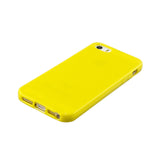 For iPhone 5/5S/SE/6/6S/6 Plus/6S Plus/7/8/7 Plus/8 Plus Cellphone Cover Soft TPU Bumper Protector Phone Shell Lemon yellow