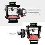 Geeetech Acrylic I3 Pro B DIY 3D Printer - Supports 5 Filaments, Large Printing Volume, High Precision