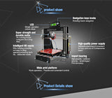 Geeetech Acrylic I3 Pro B DIY 3D Printer - Supports 5 Filaments, Large Printing Volume, High Precision