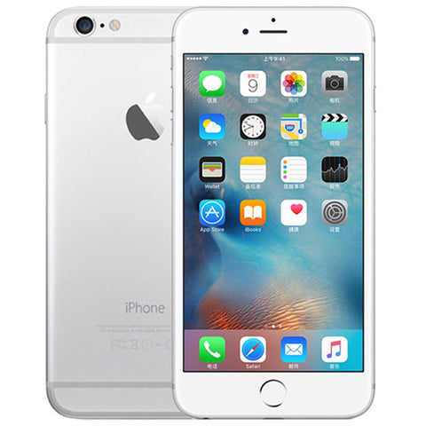 Original Unlocked IPhone 6 Phone IOS Dual-core LTE 4.7 ""IPS 1GB RAM / 16/64 / 128GB ROM Silver