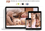 HD IP Camera &  Baby Monitor - FHD Resolutions, Motion Detection, Pan & Tilt, Two Way Audio, App Support, Push Alerts