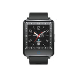 IP67 Fashion Smart Watch - Dual screen display, IPS 1.2 Inch screen, Motion Tracking, APN - Black