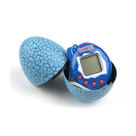 Child Electronic Pet Toy Egg Virtual Digital Pet Tumbler Dinosaur Egg Toy Blue egg blue machine