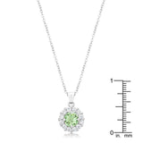 Bella Bridal Pendant in Peridot