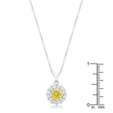 Bella Bridal Pendant in Yellow