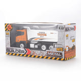 1PCS 1/43 Scale Diecast Metal Car Models Construction Trucks Friction Powered Vehicles