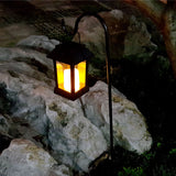 Garden view lamp-15 Lumen, IP44 Rating, 600mAh Battery, Candle Effect, Intelligent Light Control, Amorphous Silicon Solar Panel