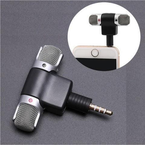 Portable Mini High Sound Quality Microphone for PC Phone Mobile phone 4-pole plug