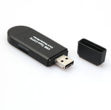 Mini Type-C multifunctional OTG Card Reader Micro USB for Computer Android Smartphone black