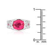 Ovaline Pink Ring