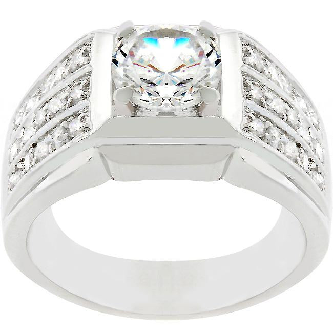 Rock Solid Cubic Zirconia Ring