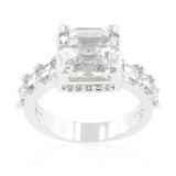 Asscher Cut Engagement Ring