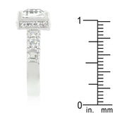 Asscher Cut Engagement Ring